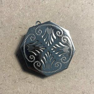 925 Sterling brooch necklace